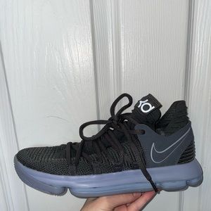 Nike zoom KD 10’s dark grey basketball sneakers